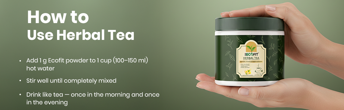 Ecofit Herbal Detox Tea (100gm) - Desktop Image 1